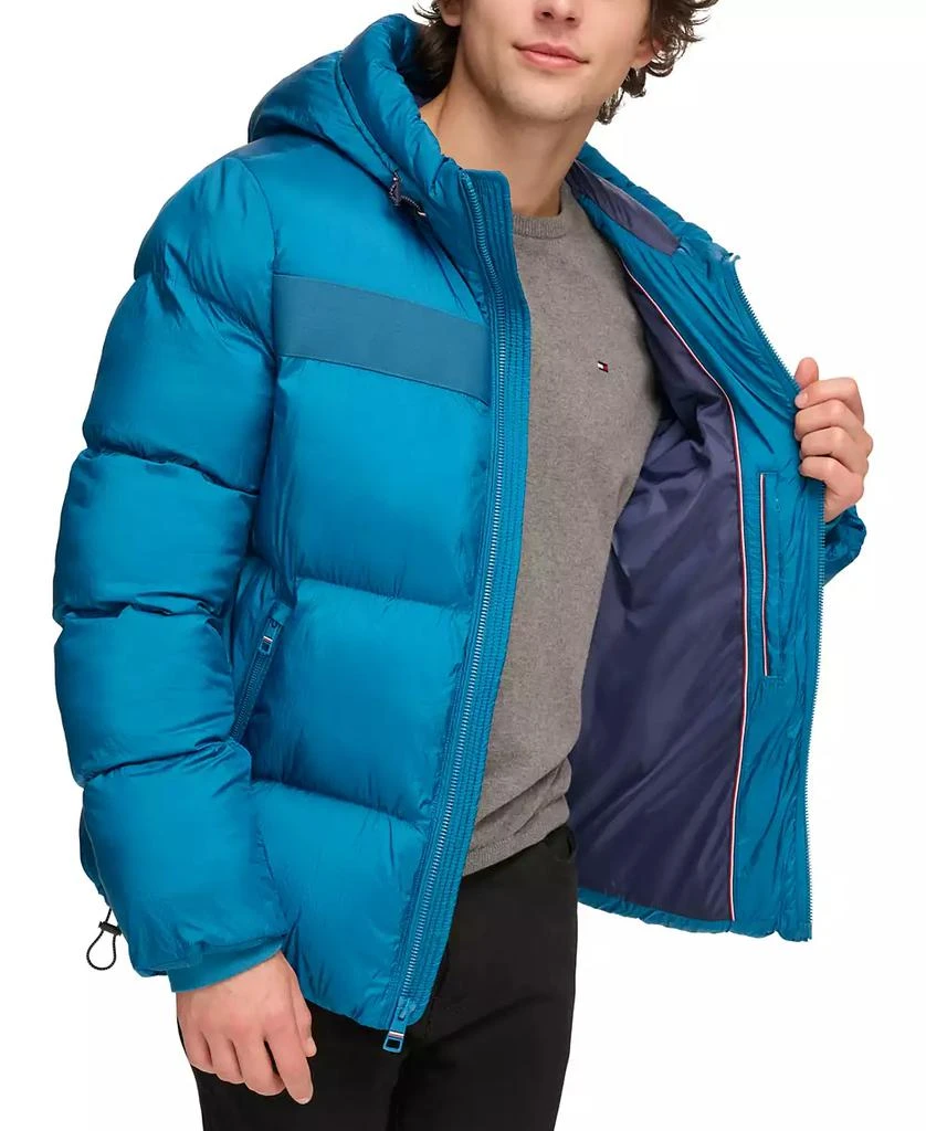 Tommy Hilfiger Tommy Hilfger Men's New Ghost Logo Print Puffer Jacket 4