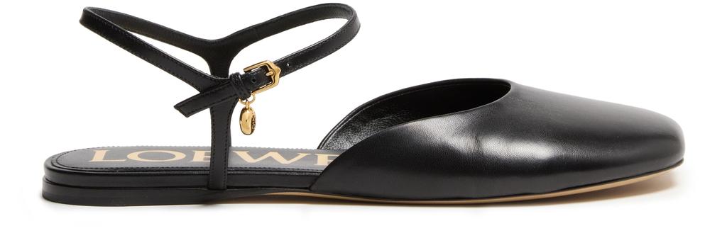 Loewe Toy ankle strap ballerinas in lambskin