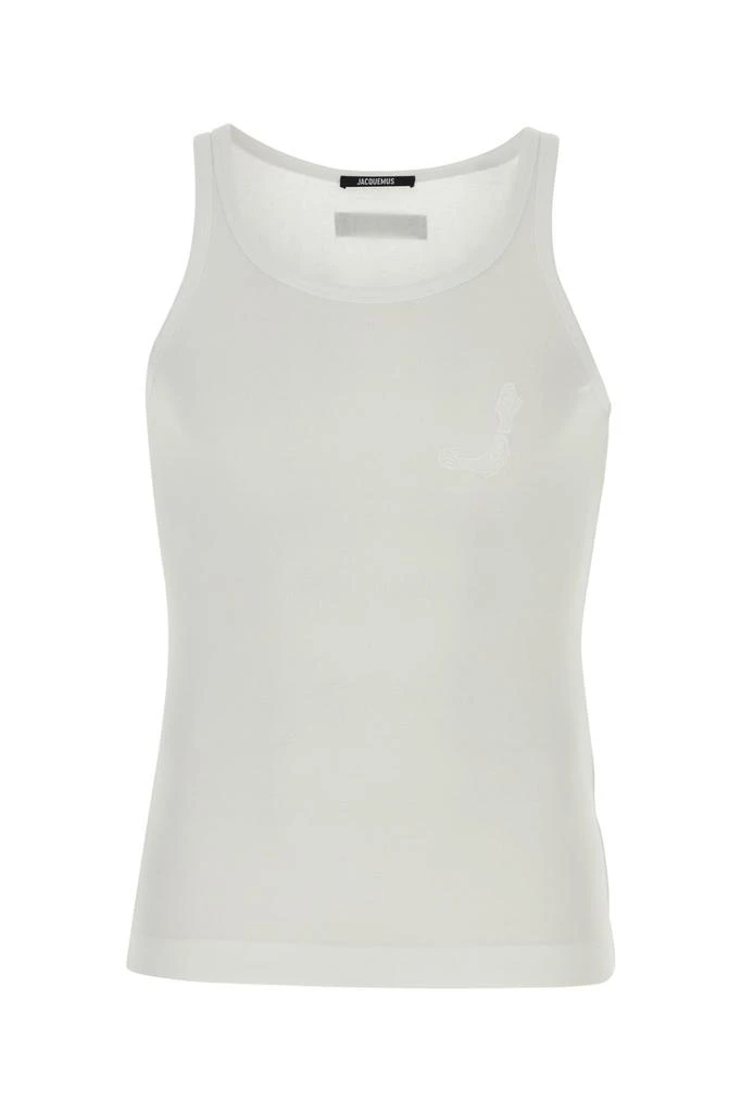Jacquemus Jacquemus Fisherman Embroidered Tank Top 1