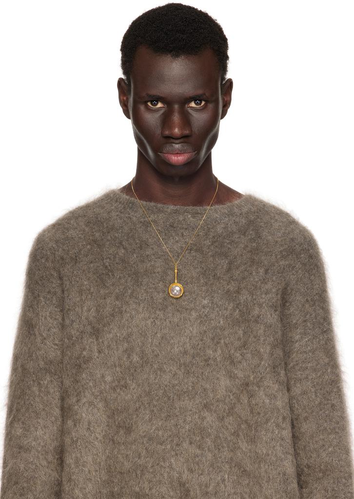 Alighieri Gold 'The Poet’s Lens' Necklace