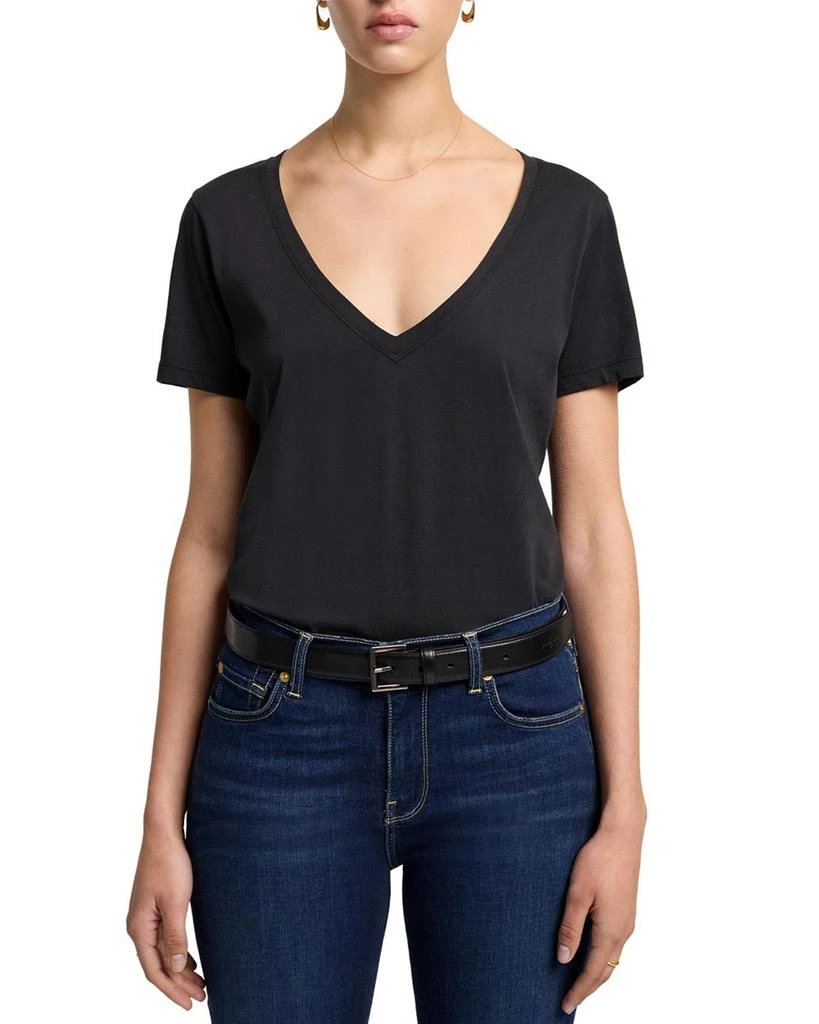 7 For All Mankind V Neck Tee 1