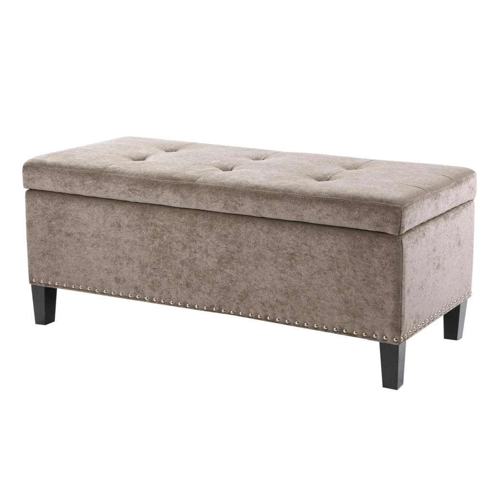 Streamdale Furniture Streamdale Shandra II Tufted Top Storage Bench 3