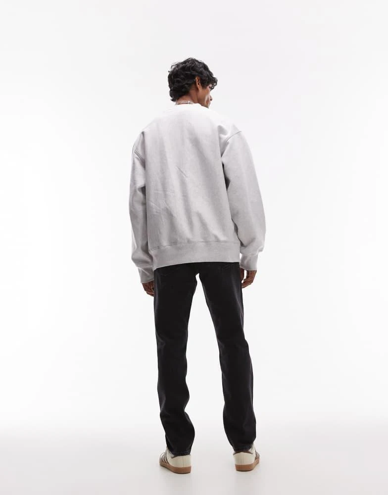 ARKET ARKET Park regular straight fit jeans in washed black 2