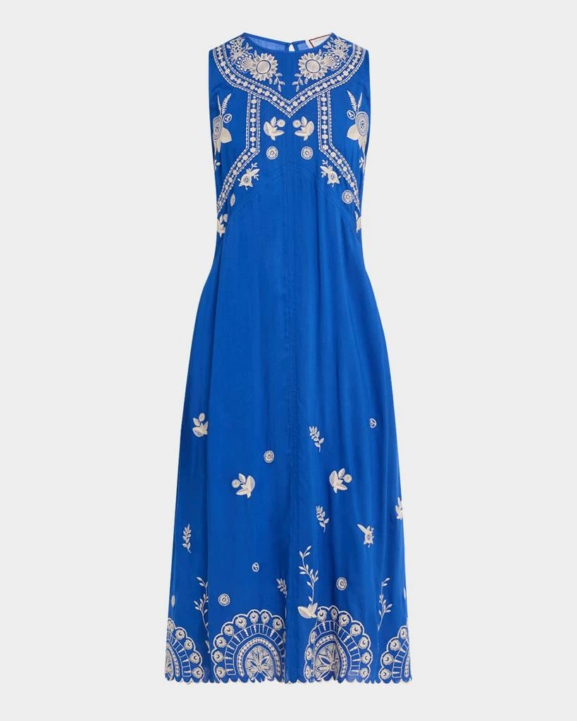 Floral-Embroidered Modal Midi Dress  On Sale Now with Up to 31% Off |  Discover Exclusive Deals & Savings at BeyondStyle  Authentic Johnny Was  women|women's clothing|Women|dresses with Limited-Time Discounts, Free  Shipping,