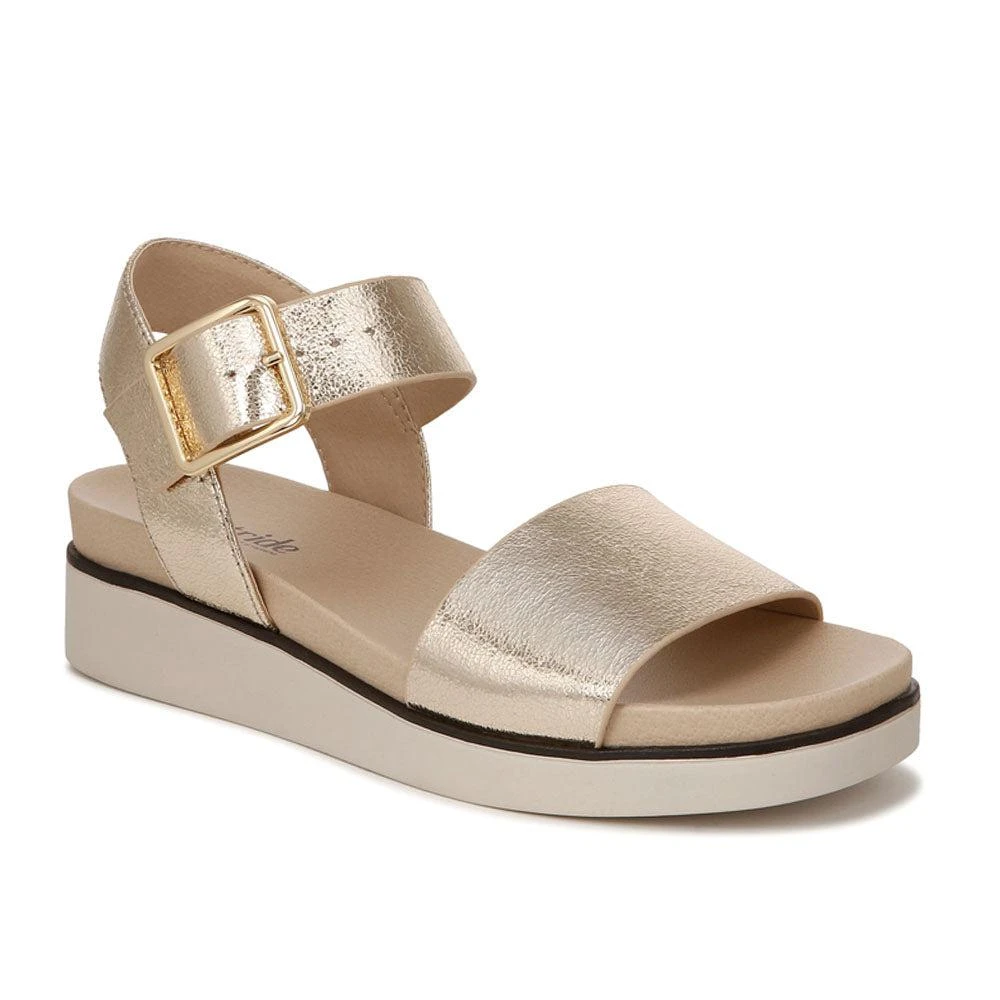 LifeStride Gillian Metallic Platform Sandals 2
