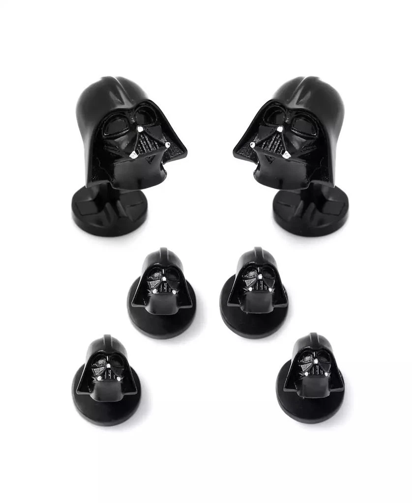 Star Wars Men's 3D Darth Vader Cufflinks and Studs Set, 6 Piece Set 1