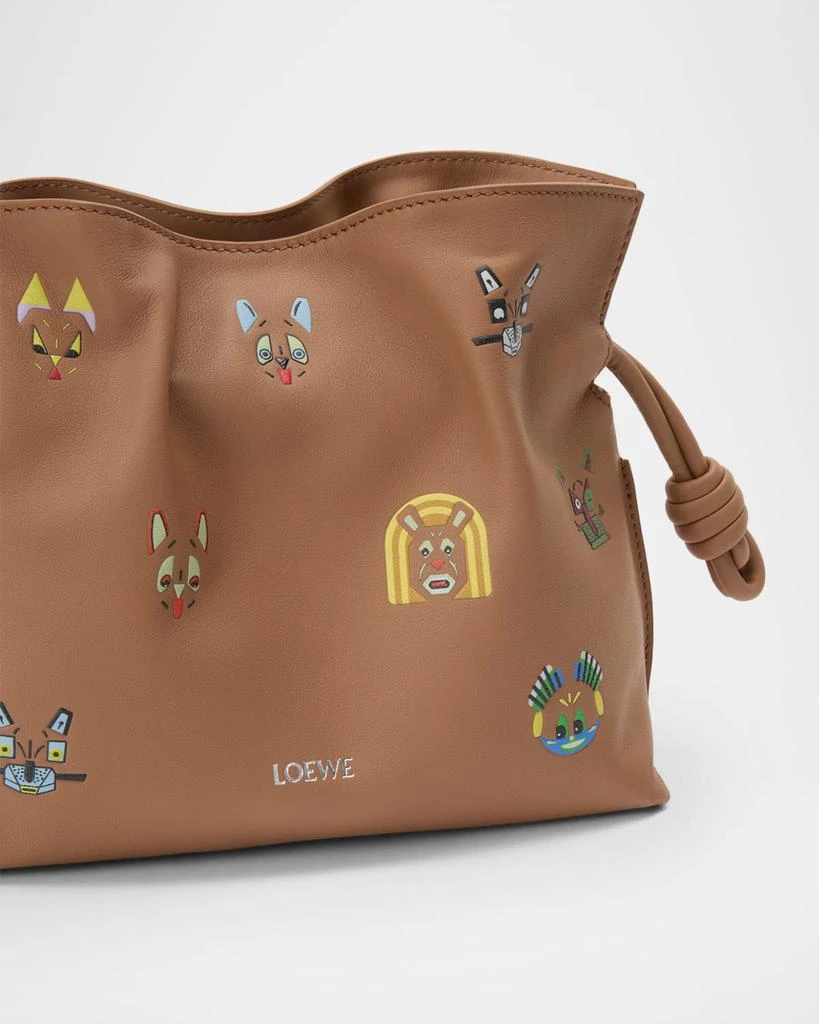 Loewe x Louis Wain Flamenco Clutch Bag in Leather 4