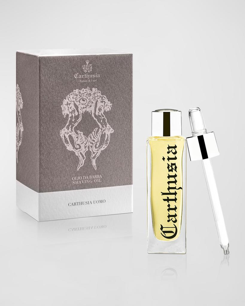 Carthusia Men
s Salone da Barba Shaving and Beard Oil, 1 oz.