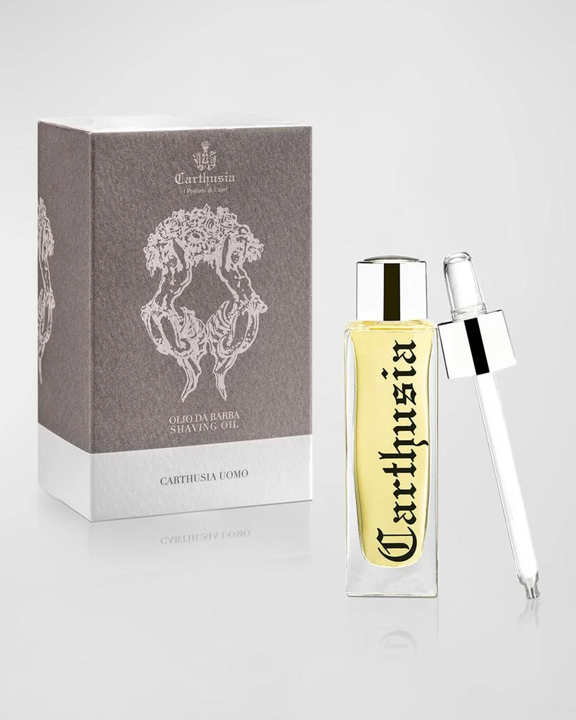 Carthusia Men
s Salone da Barba Shaving and Beard Oil, 1 oz. 2