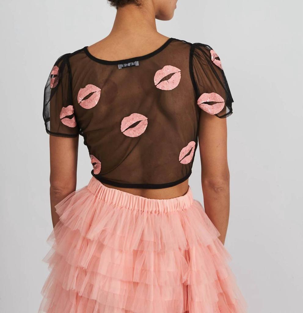 BATSHEVA Batsheva - Shirt Sleeve Dirndl Top