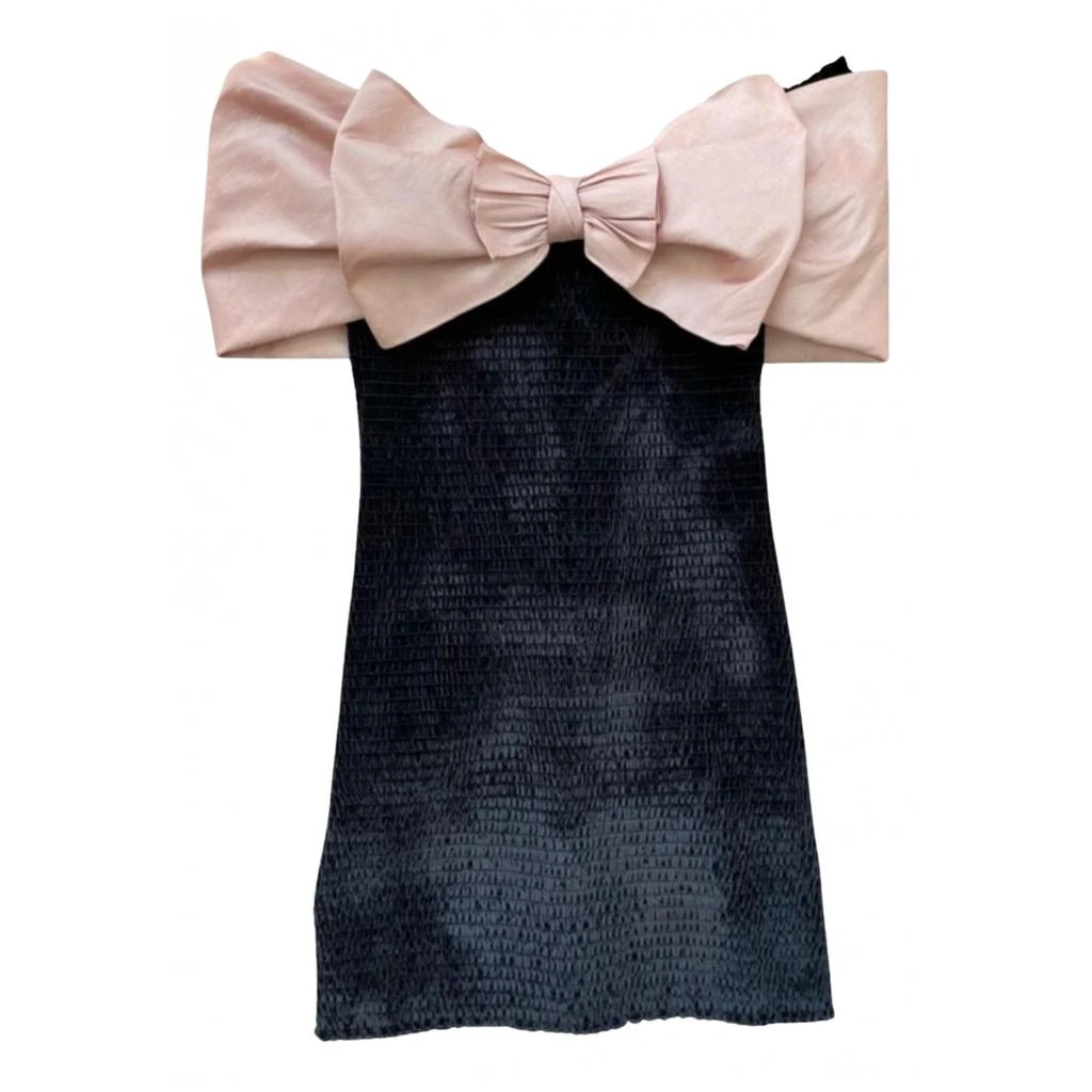 PETERSYN Petersyn Velvet mini dress 1