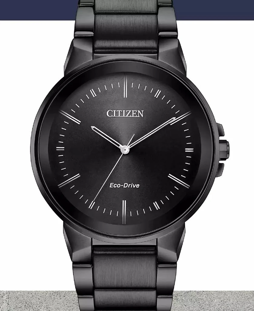 Citizen Men's Eco-Drive Axiom Gray Stainless Steel Bracelet Watch 41mm 3