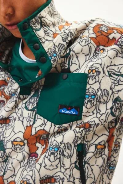KAVU KAVU Tennaway Mock Neck Fleece Pullover Sweatshirt 5