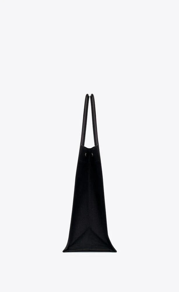 Yves Saint Laurent RIVE GAUCHE CANVAS TOTE BAG 3