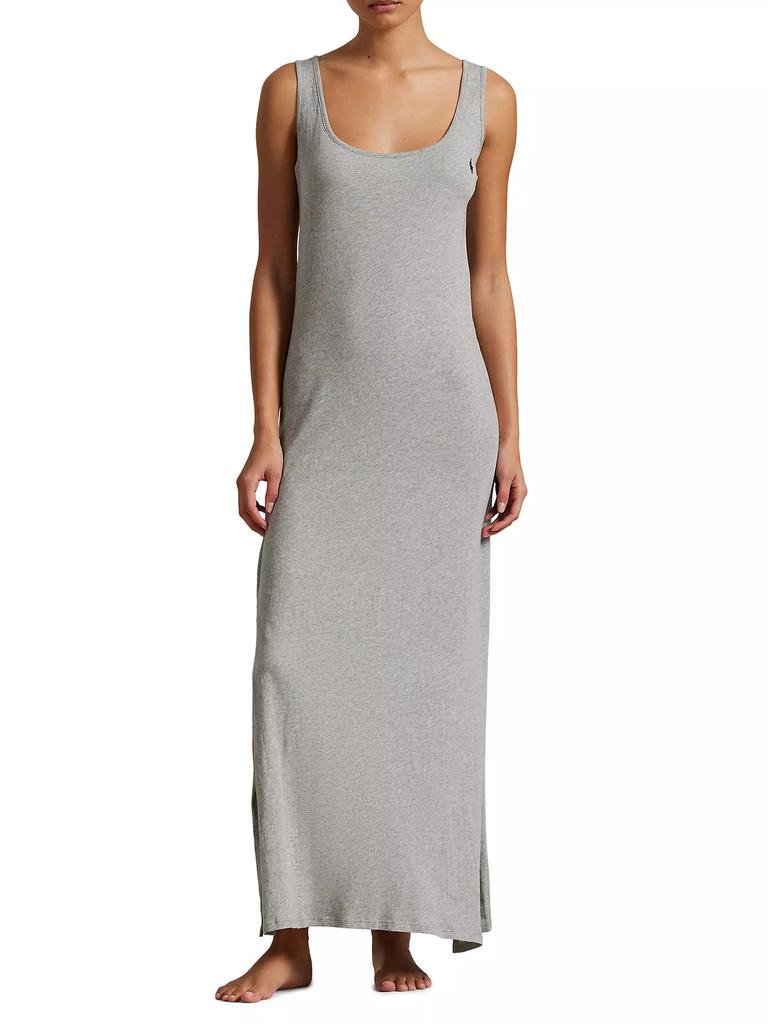 Ralph Lauren Jersey Scoopneck Tank Maxi Dress