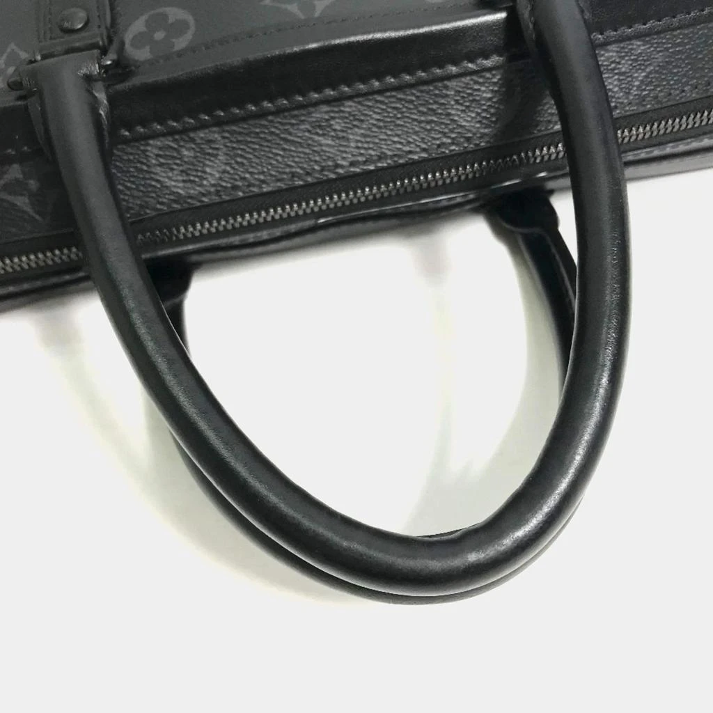 Louis Vuitton Louis Vuitton Black Monogram Eclipse Canvas Soft Trunk Briefcase Bag 4