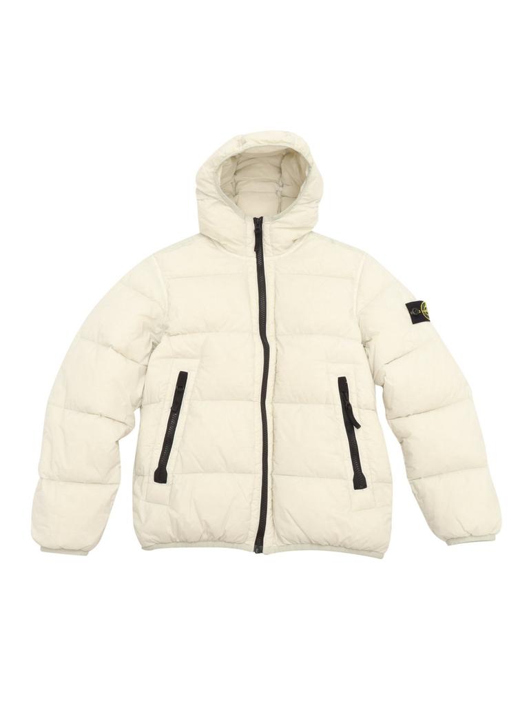 ストーンアイランドジュニア　コンパスパッチ　パデッドジャケット　12Y ストーンアイランドジュニア コンパスパッチ パデッドジャケット