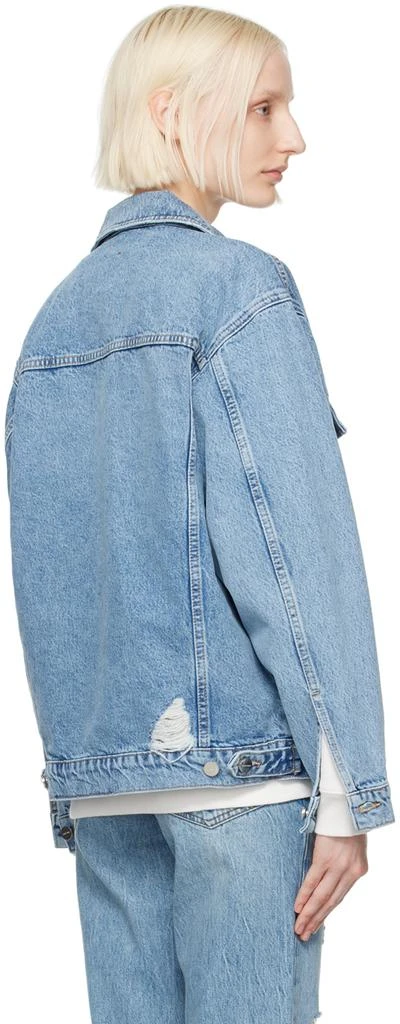 ANINE BING Blue Rory Denim Jacket 3