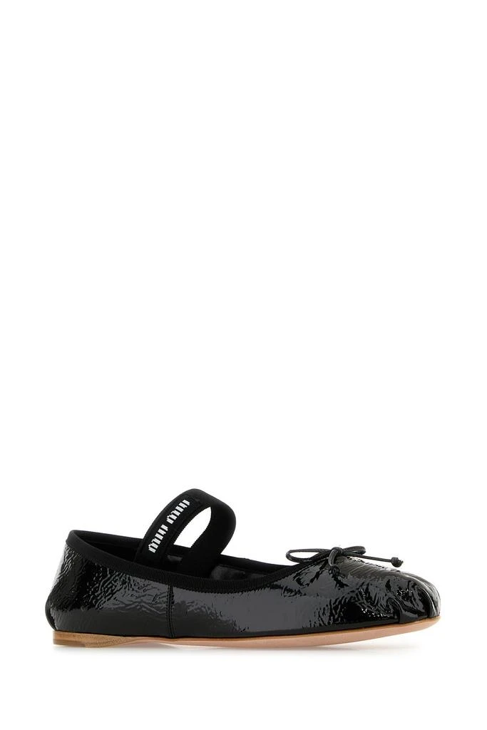 Miu Miu Black naplak ballerinas 1