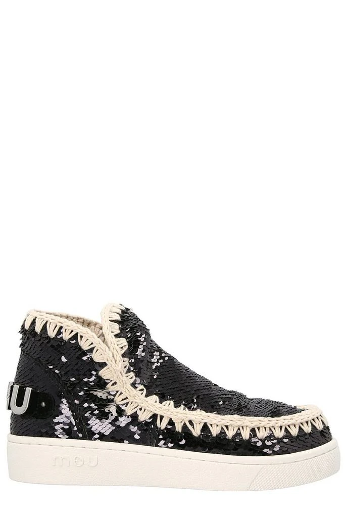 Mou Mou Eskimo Summer Sequinned Ankle Boots 1