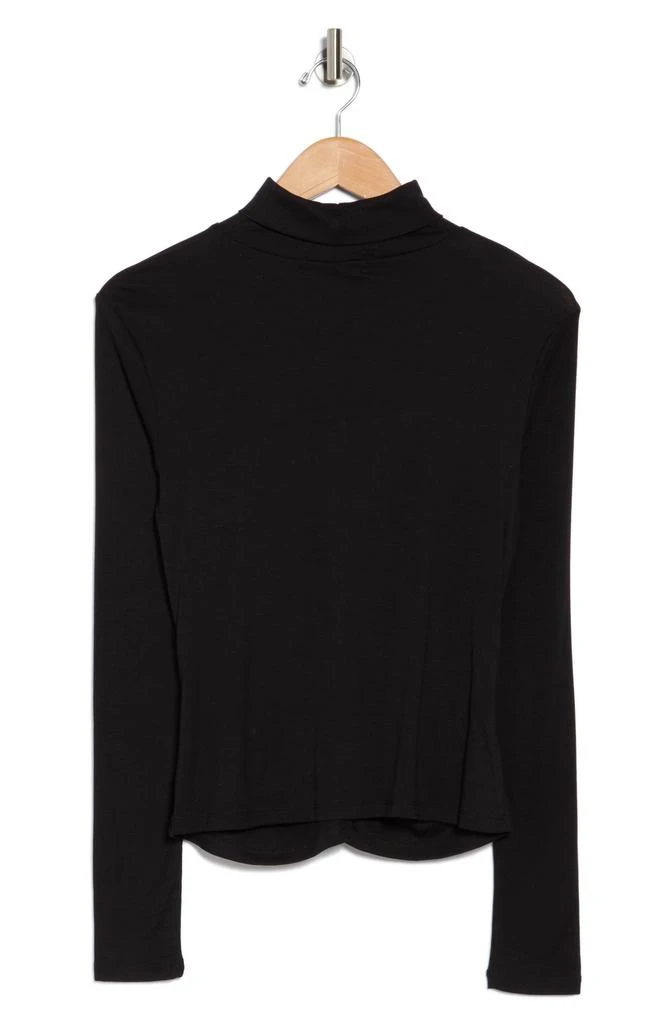 Elodie Ruched Turtleneck Top 4
