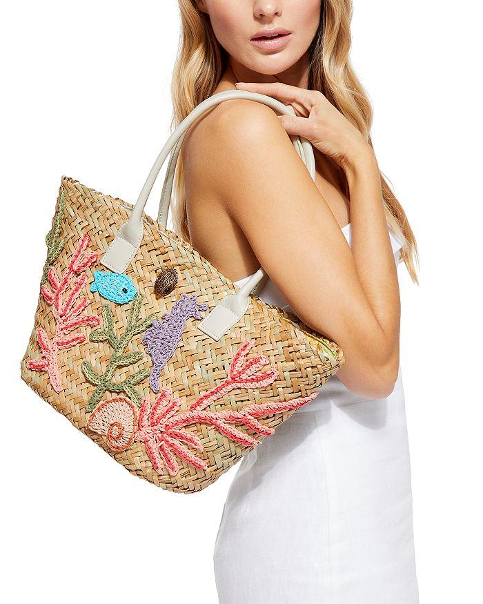 KURT GEIGER LONDON Kensington Sea Basket Tote
