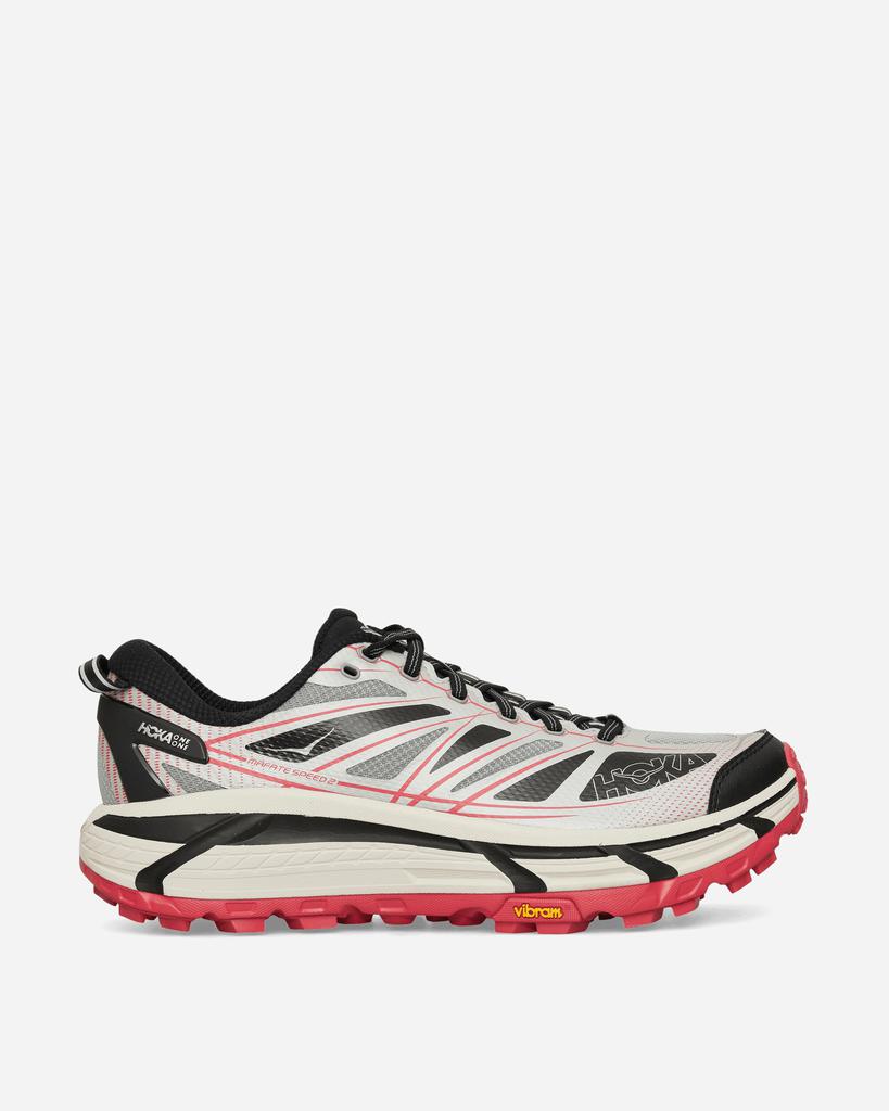 Hoka One One Mafate Speed 2 Sneakers Galactic Grey / Ruby Red