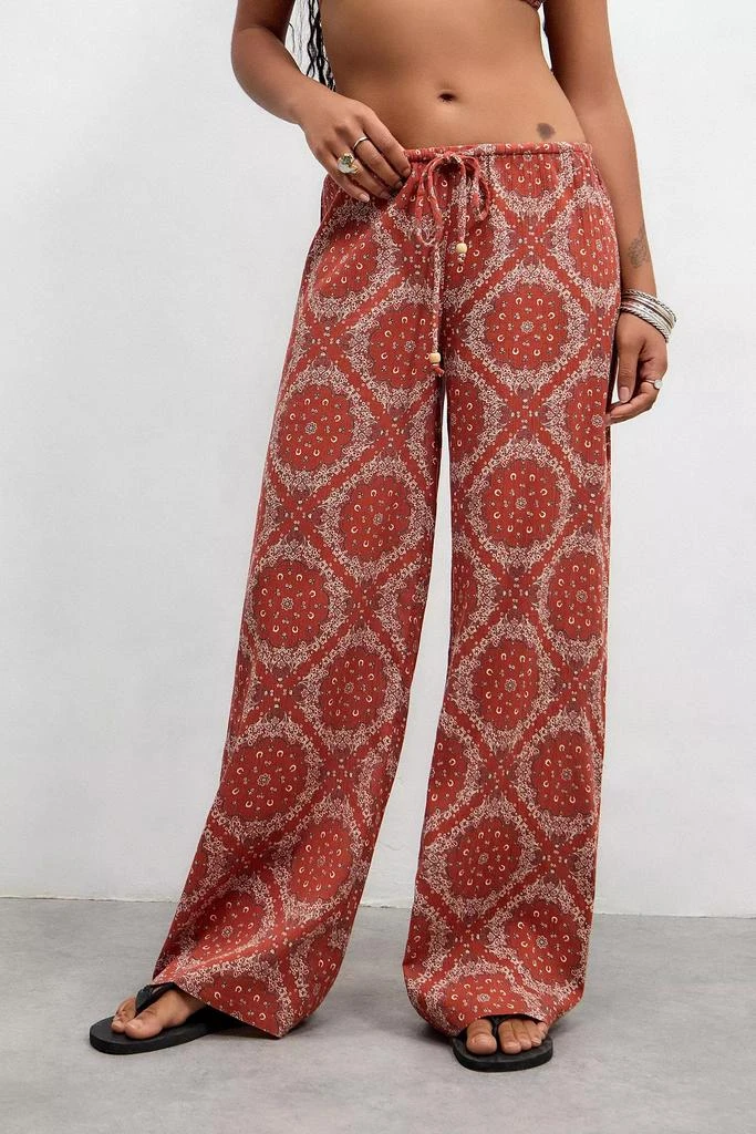 Out From Under Out From Under Ellie Bandana Print Beach Pant 2