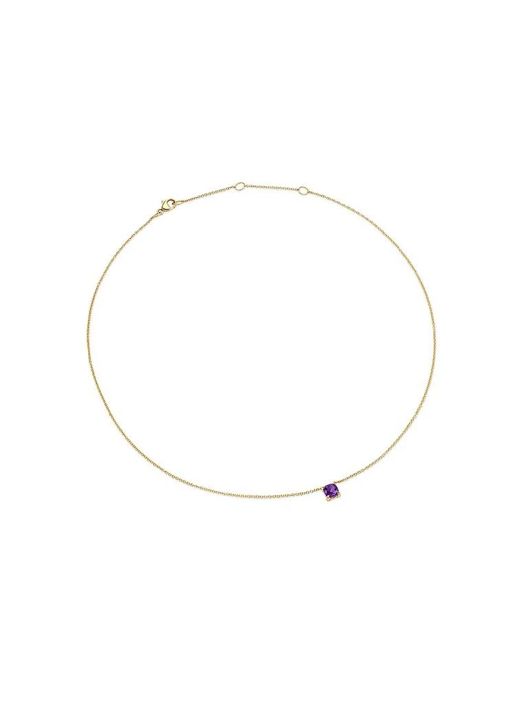 David Yurman Micro Chatelaine Pendant Necklace in 18K Yellow Gold 3