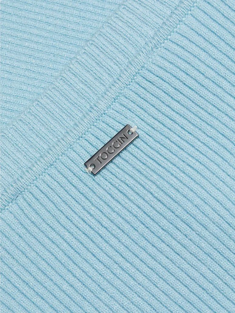 Toccin Zoe Rib-Knit Cropped Cardigan 7