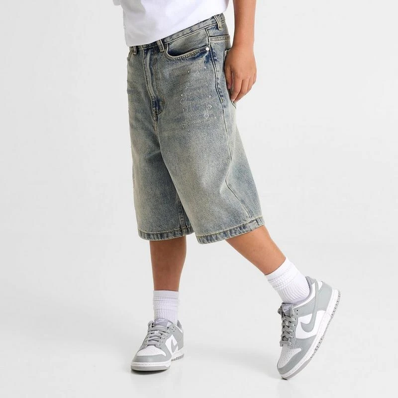 SUPPLY & DEMAND Kids' Supply & Demand Timber Cross Denim Shorts 3