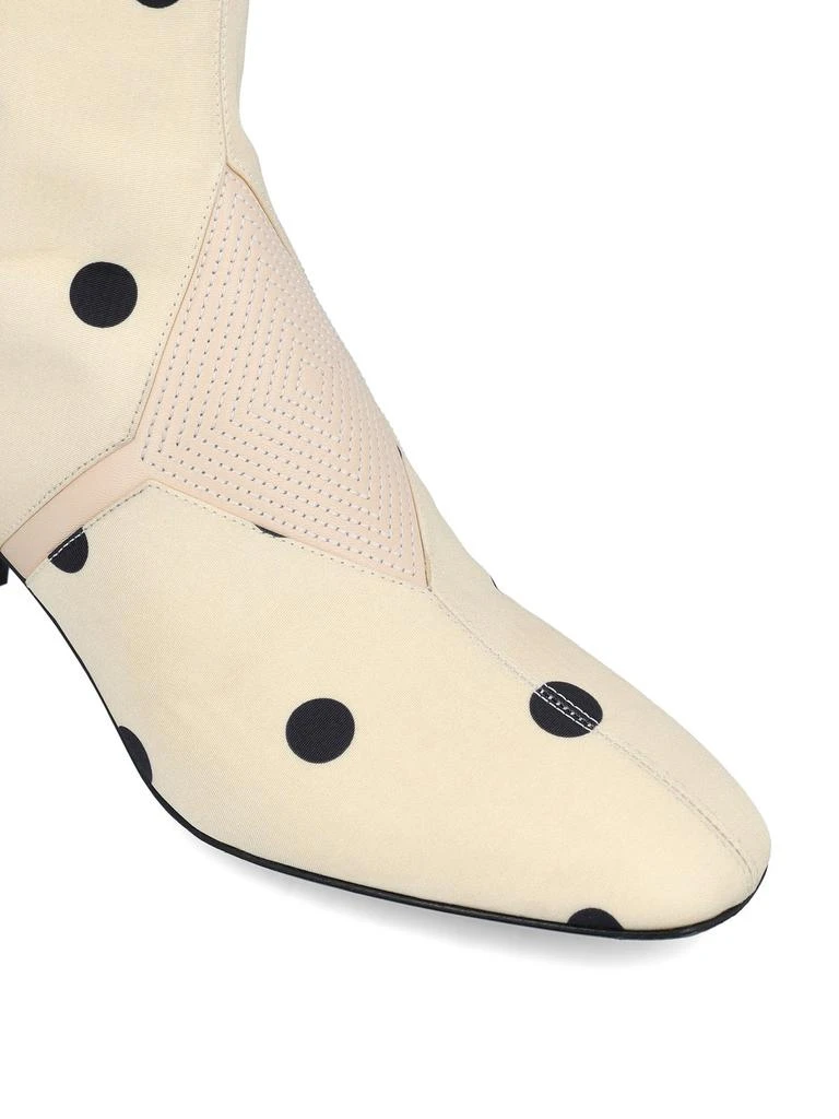 Valentino Valentino Equivoque Polka Dot Printed Boots 4