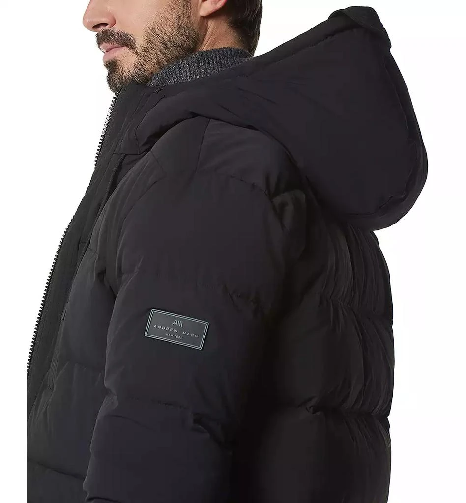 Marc New York by Andrew Marc Men's Silverton Crinkle Down Parka with Top Stitching 4
