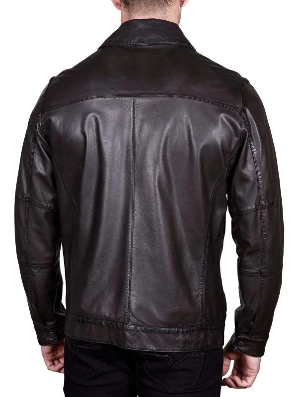 Missani Le Collezioni Missani Le Collezioni Reversible Leather Jacket 2