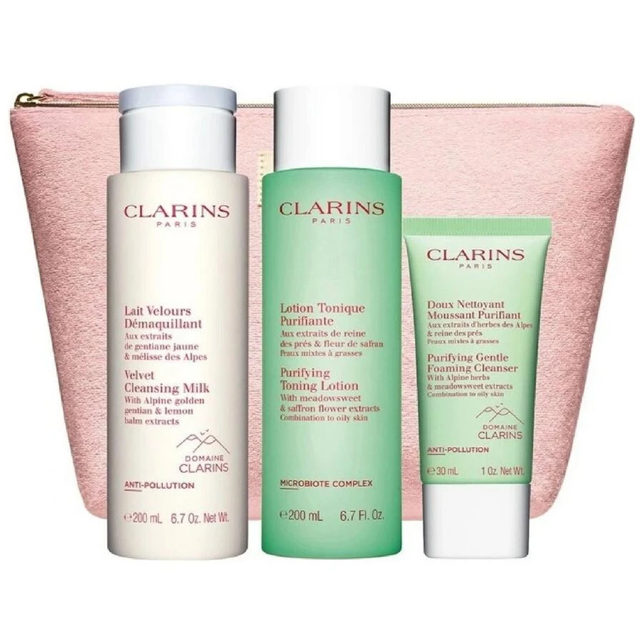 Clarins Ladies My Routine Purified Pristine - Clean Skin 14.4 Gift Set Skin Care 3666057057984