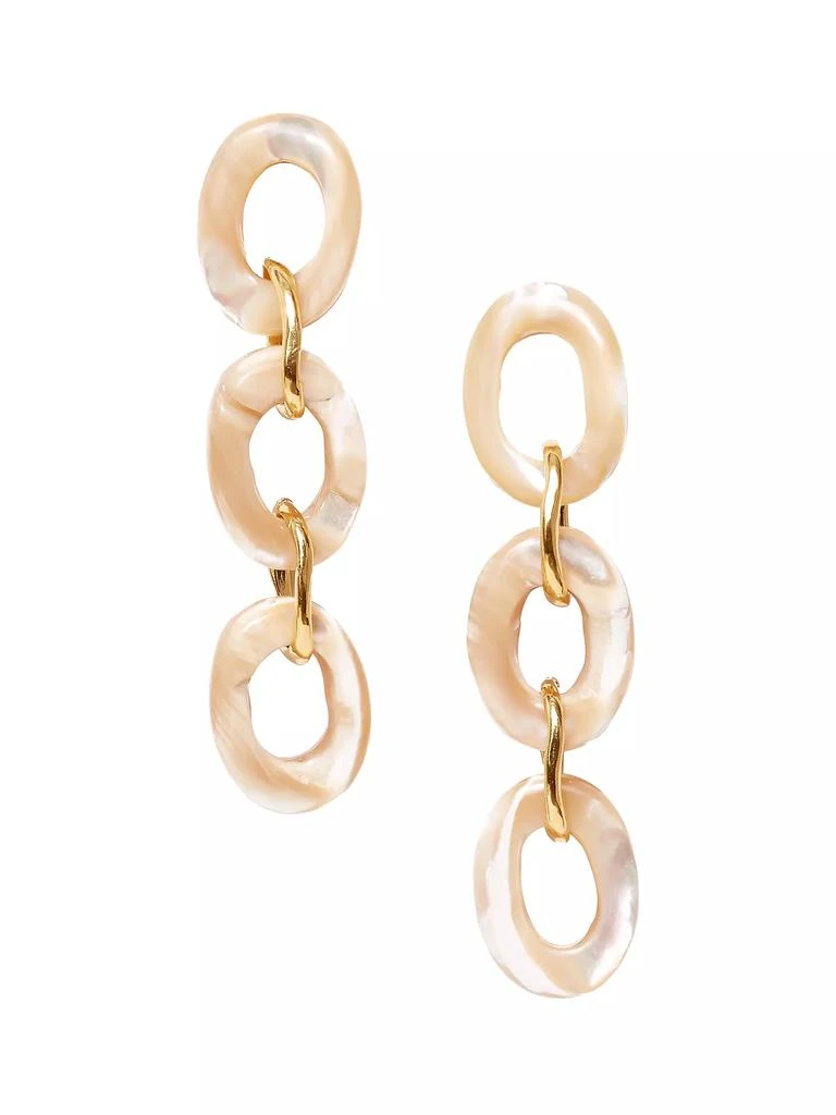 Chan Luu 18K Gold-Plate & Mother-Of-Pearl Drop Earrings 1