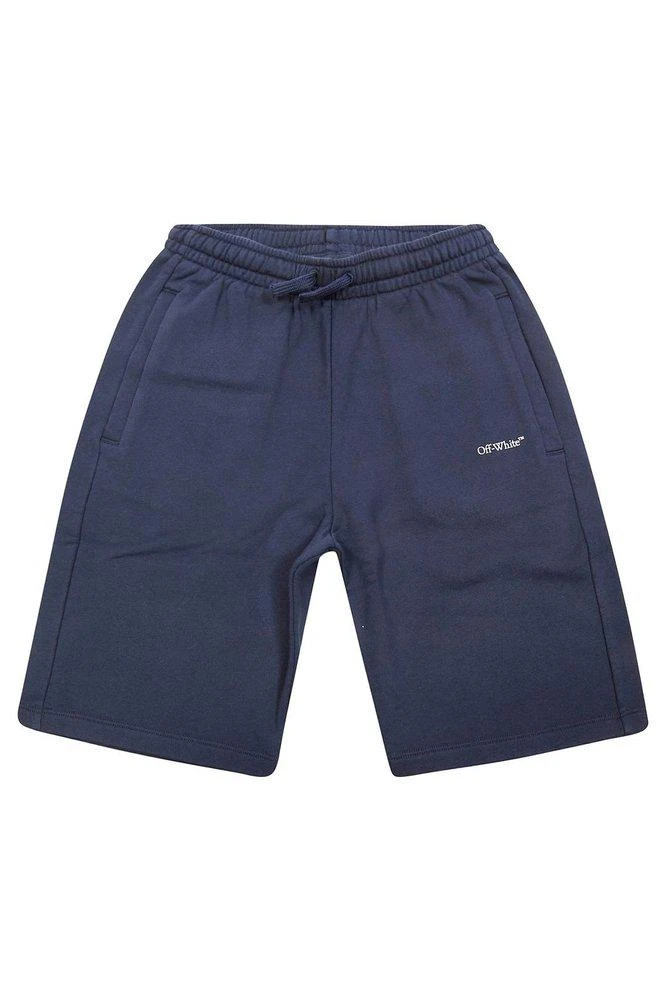 Off-White Off-White Kids Logo Printed Drawstring Shorts