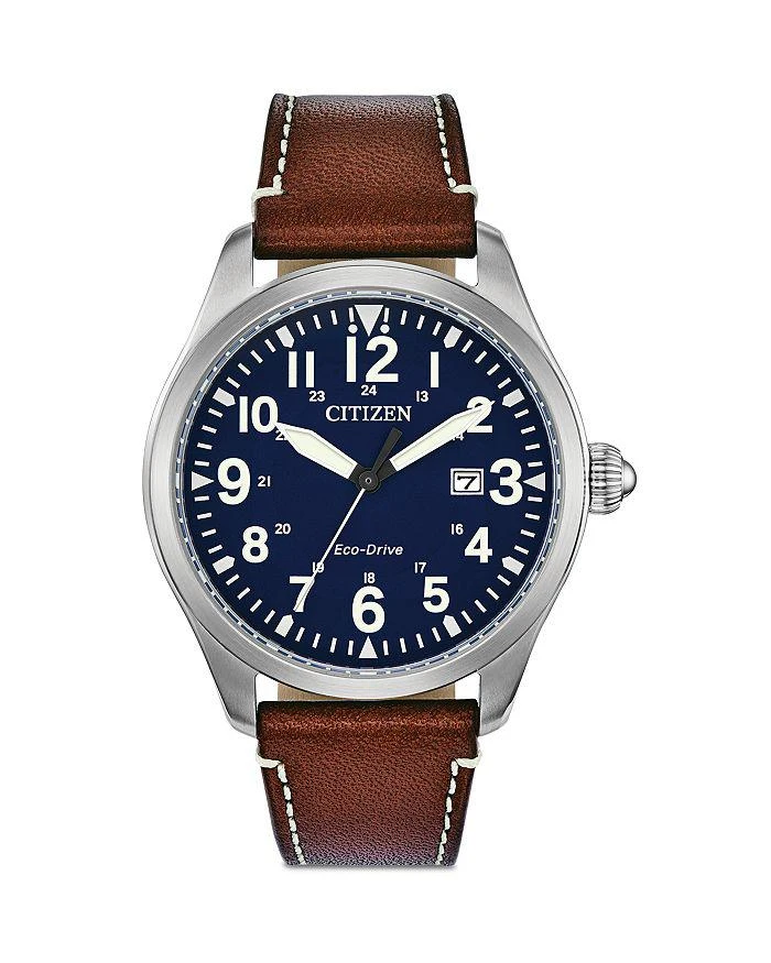 Citizen Eco-Drive Garrison Weekender Watch, 42mm