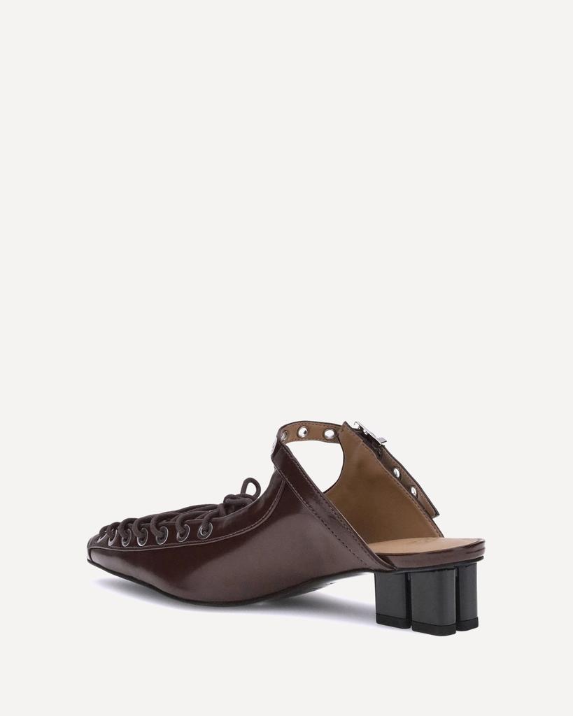 Ganni Oleatex laced Mules