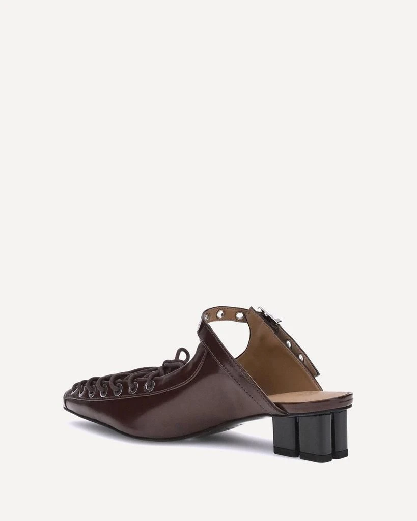 Ganni Oleatex laced Mules 2