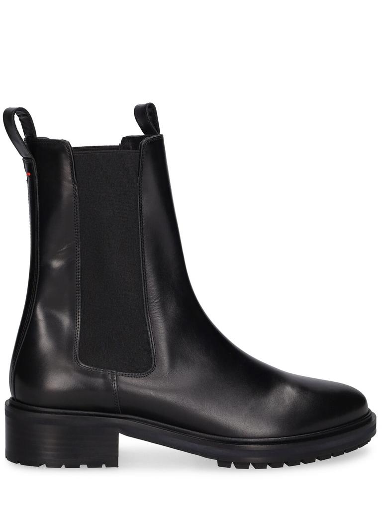 AEYDE 45mm Jack Leather Ankle Boots