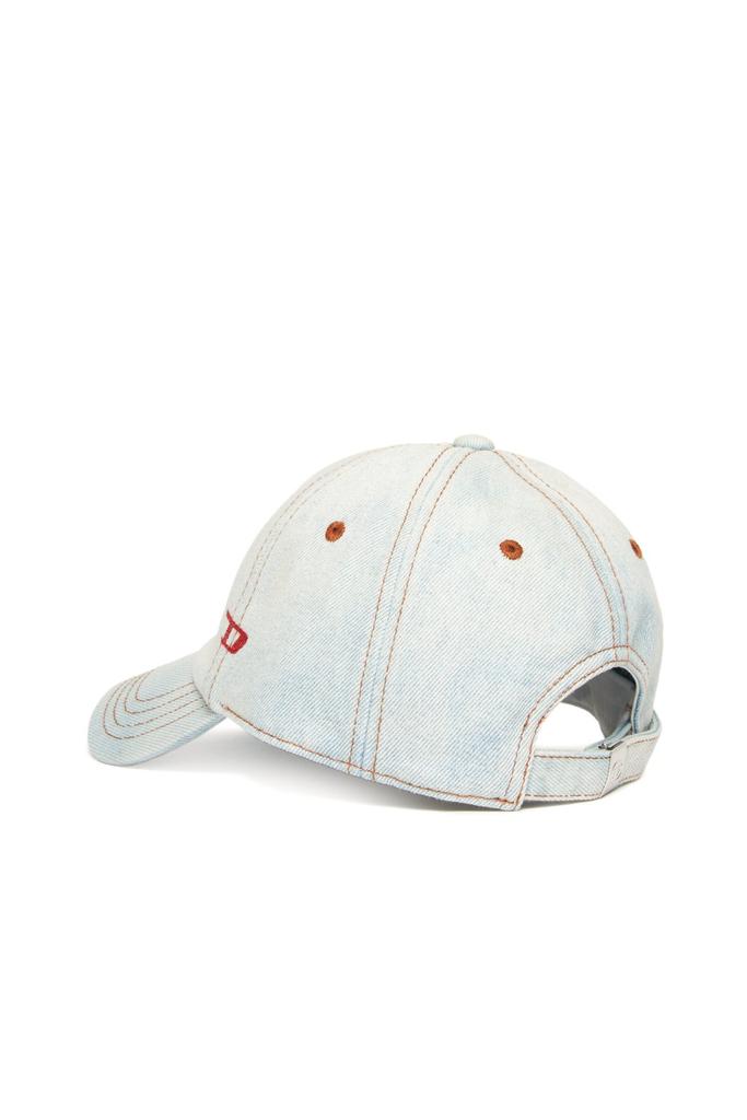 Diesel Diesel Kids D-Logo Embroidered Denim Baseball Cap