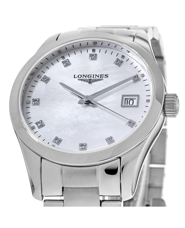 Longines Longines Conquest Classic Mother of Pearl Dial Stainless Steel Women's Watch L2.386.4.87.6 3