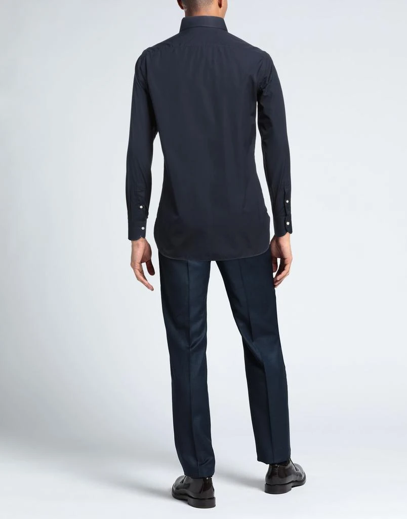 LUIGI BORRELLI NAPOLI Solid color shirt 3