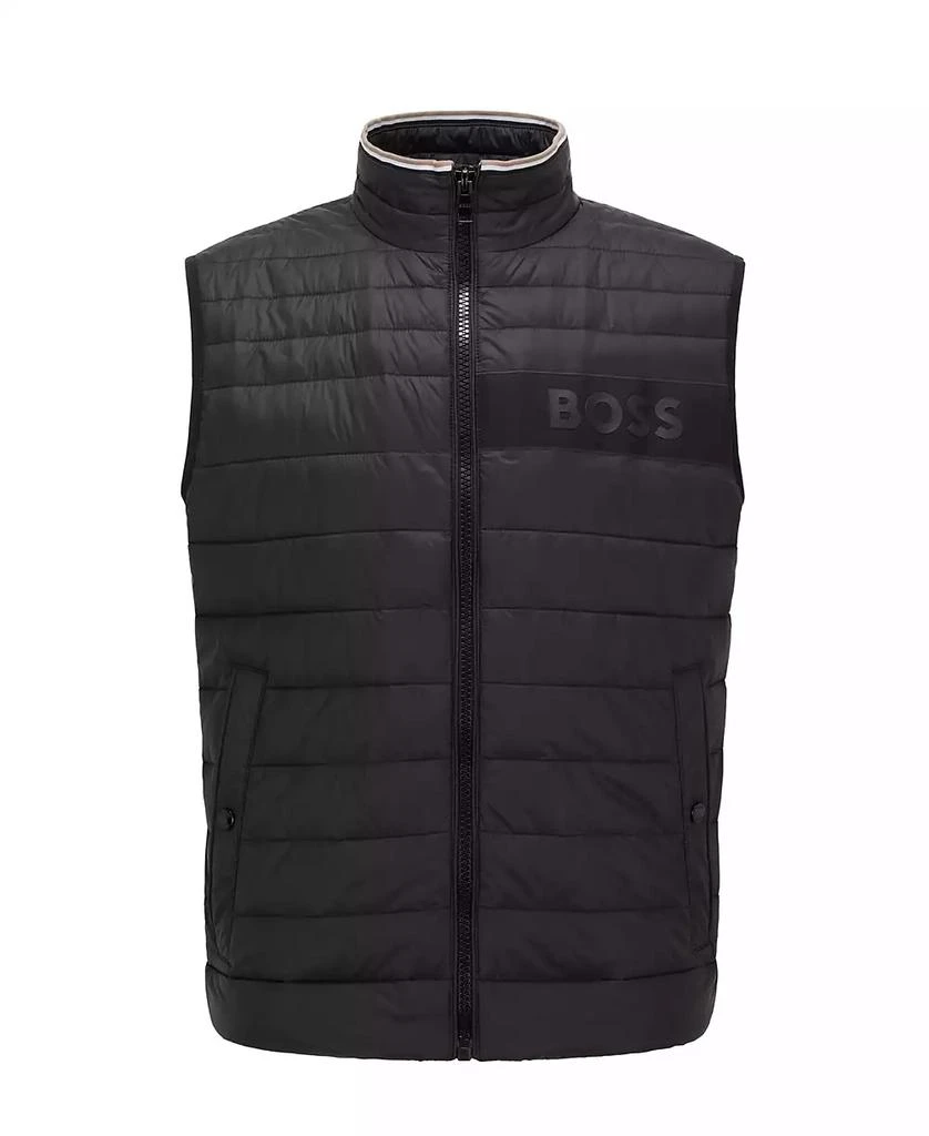 Hugo Boss BOSS Men's Water-Repellent Padded Gilet 3