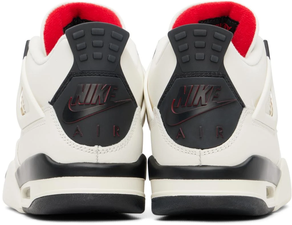 Jordan Big Kids Off-White Air Jordan 4 Retro 
Flight Club
 Sneakers 2