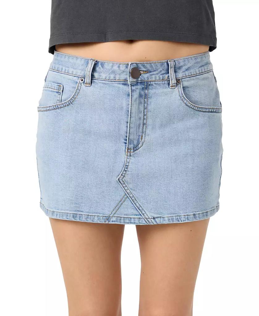 O'Neill Juniors' Madalena Denim Mini Skirt