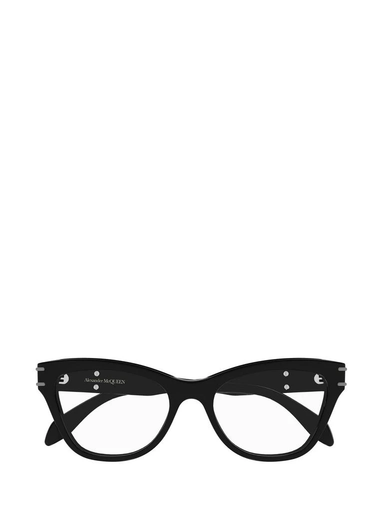 Alexander McQueen Alexander McQueen Eyewear Cat-Eye Frame Glasses 1