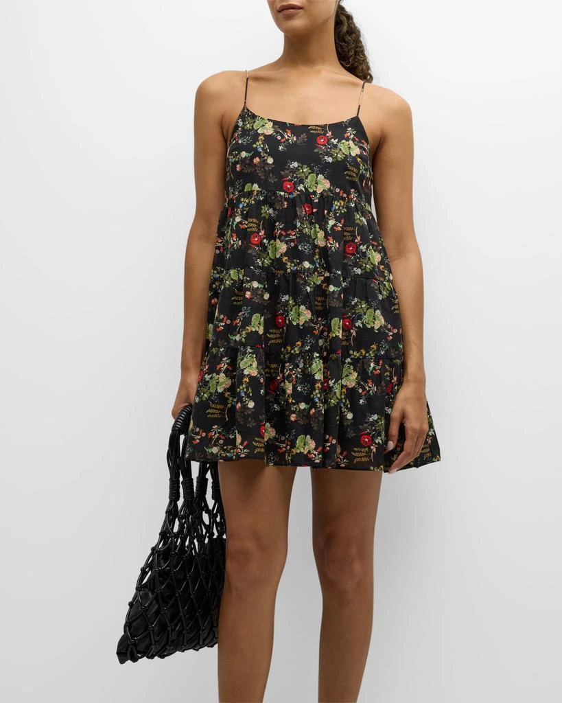 Alice + Olivia Collen Spaghetti-Strap Mini Dress 3