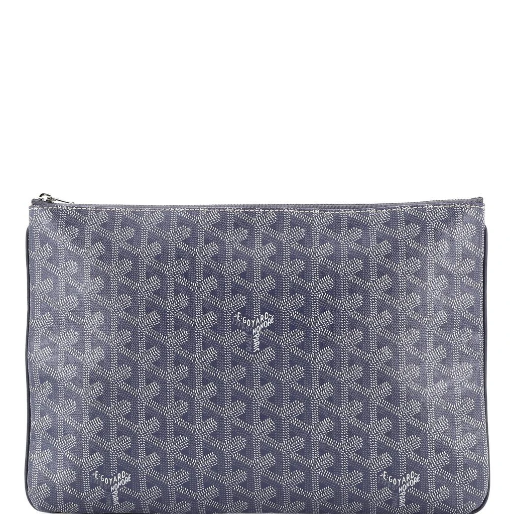 Goyard Senat Zip Pouch Coated Canvas MM